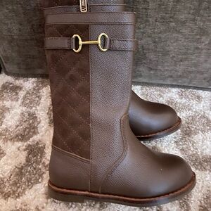 Janie and Jack size 8 riding boots